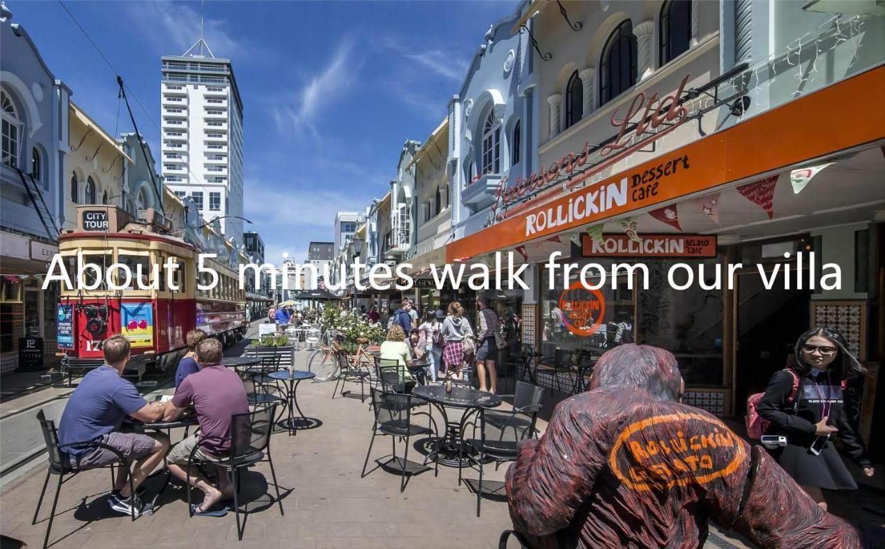 City Centre Superior Villa 3 large Double bedrooms Christchurch Esterno foto