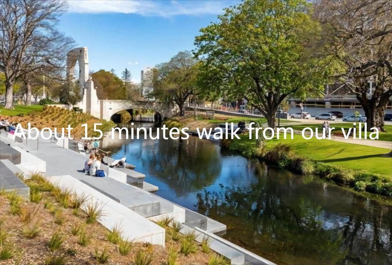 City Centre Superior Villa 3 large Double bedrooms Christchurch Esterno foto