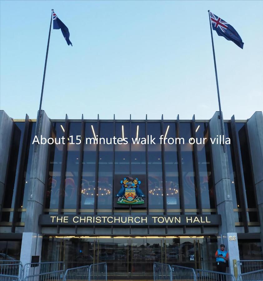 City Centre Superior Villa 3 large Double bedrooms Christchurch Esterno foto